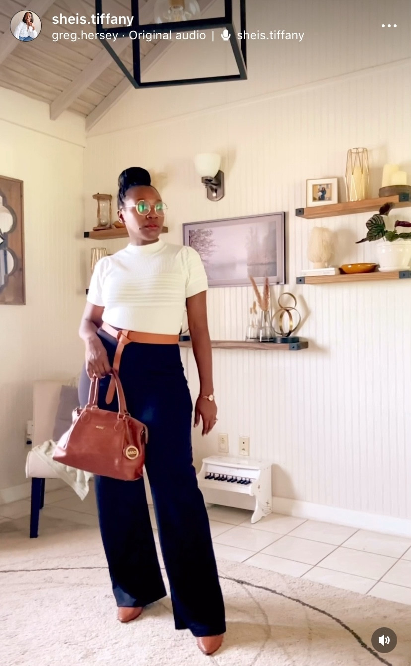 Here’s a simple but cute educator outfit. These are gonna be my mix and match staples from here on out! Pants with no gap just hit different. As promised in my newsletter, I’ll be sharing some outfits from my workwear capsule of this semester. This was my favorite pair I enjoyed wearing this week.

#LTKfindsunder50 #LTKstyletip #LTKmidsize