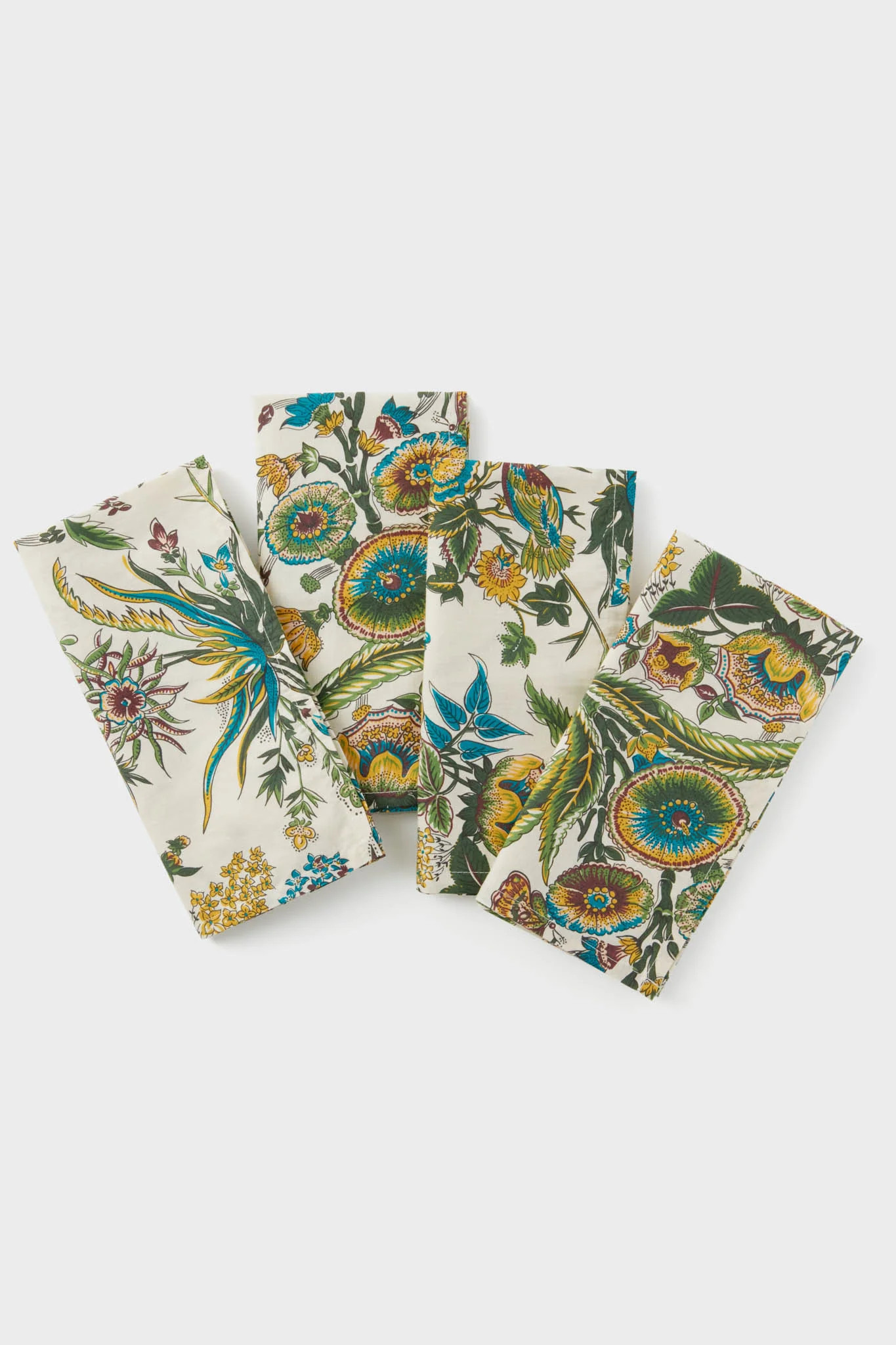 Woodland Floral Printed Napkins Set of 4 | Tuckernuck (US)