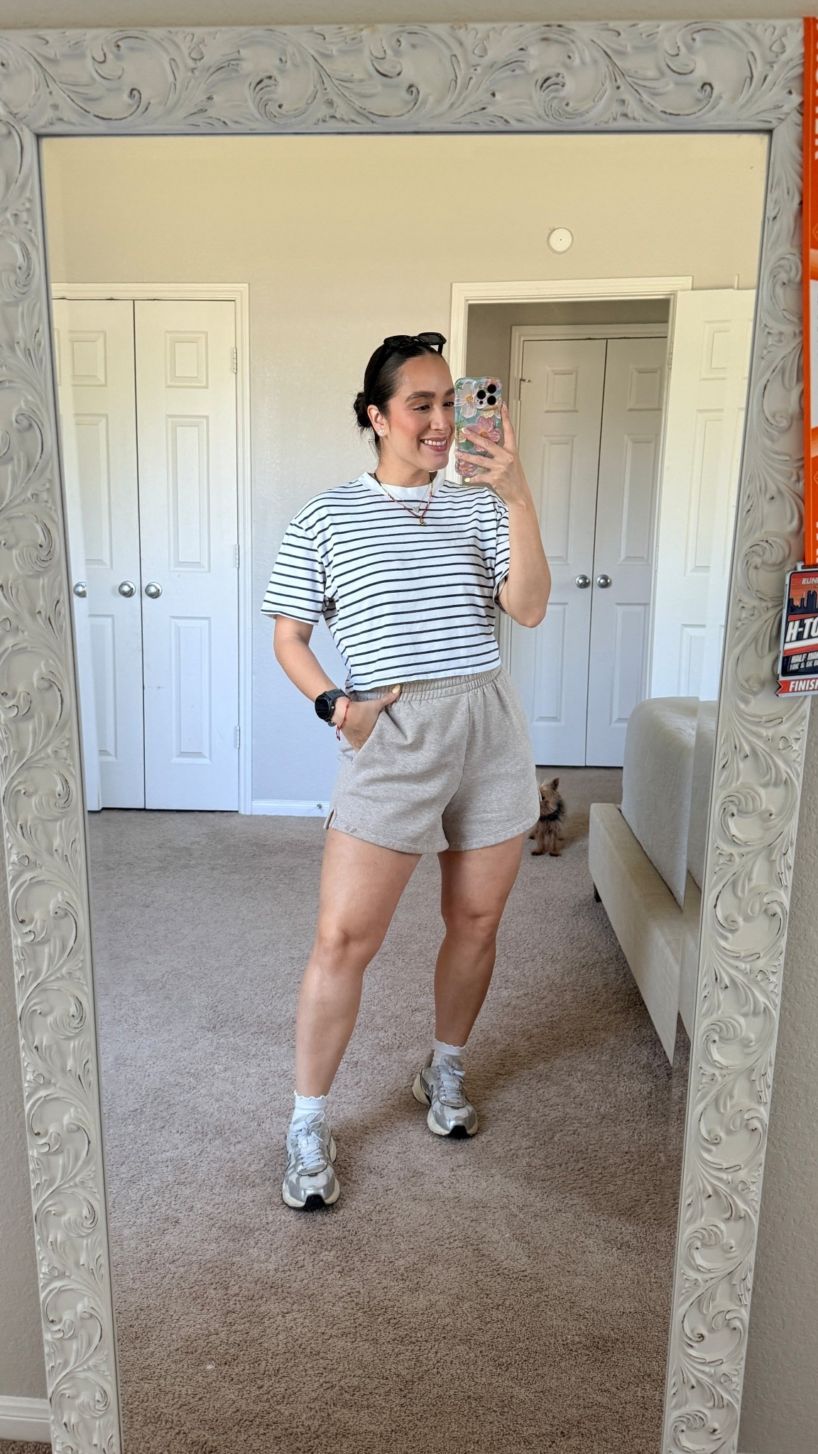 Sport mom outfit ideas.
Nike sneakers. 
Casual and cute soccer mom outfit 

#LTKPetite #LTKootd #LTKmomlife