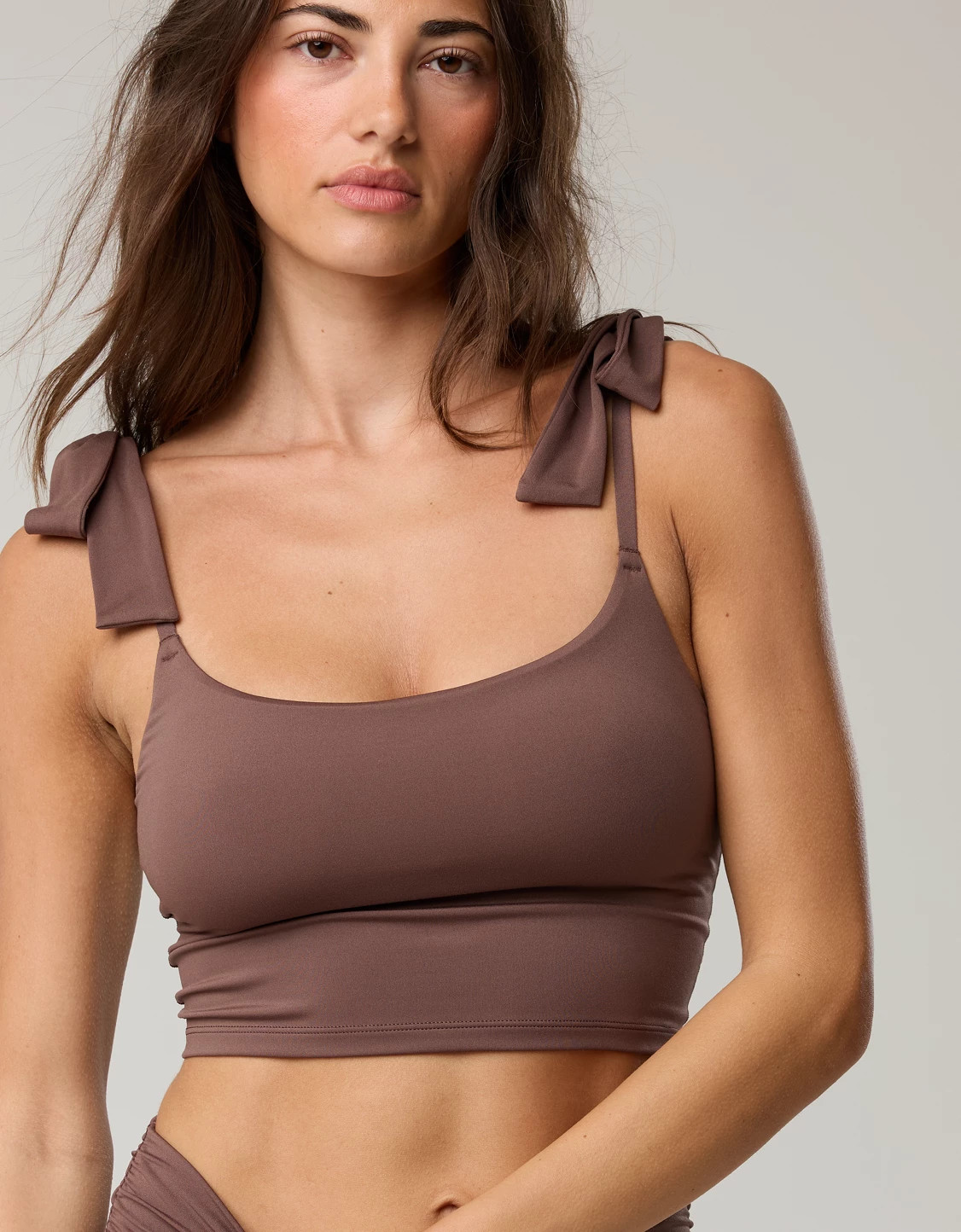 OFFLINE by Aerie Real Me Bow Longline Sports Bra | Aerie