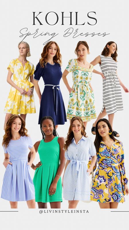 Some beautiful spring dresses from Kohls. These would be perfect for Easter or as a wedding guest dress. Also packable for a vacation outfit!

#LTKstyletip #LTKSeasonal #LTKfindsunder100
