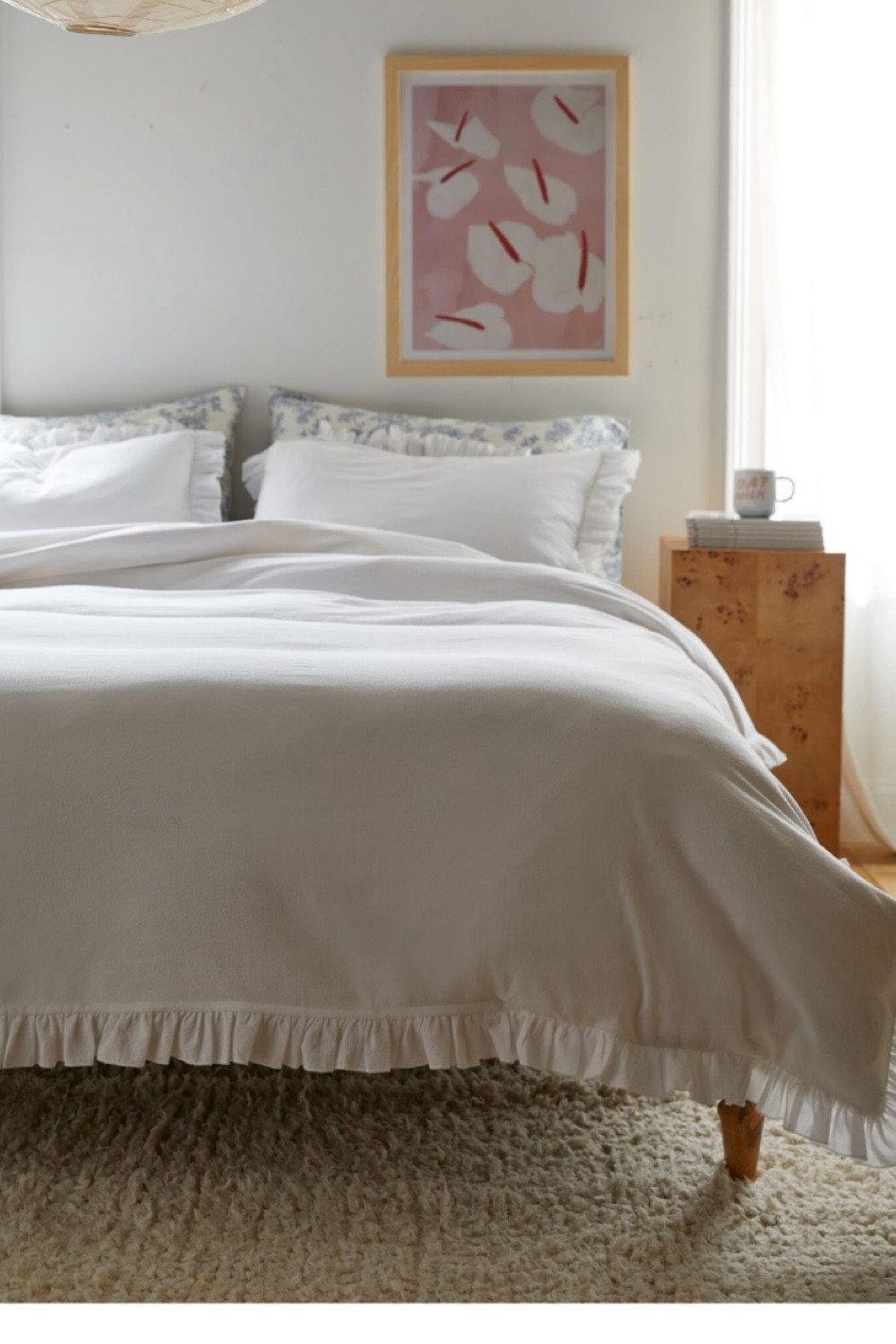 ruffle duvet that goes under the west elm duvet!!