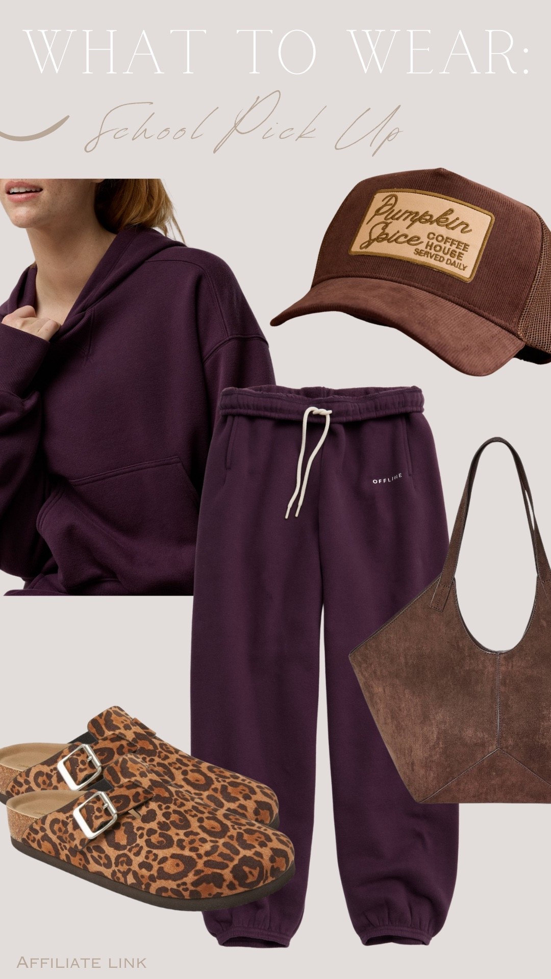 What to wear: School pick up 🤎


Sweatpants, hoodie, matching sets, baseball cap, trucker hat, clogs, fall shoes, handbag, fall accessories, cozy outfit, loungewear, fall style, outfit Inspo, mom style 




#LTKSeasonal #LTKStyleTip