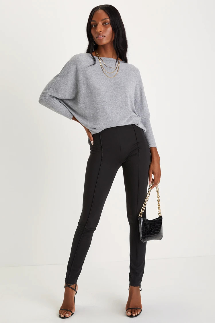 Rock Music Black High-Waisted Leggings | Lulus