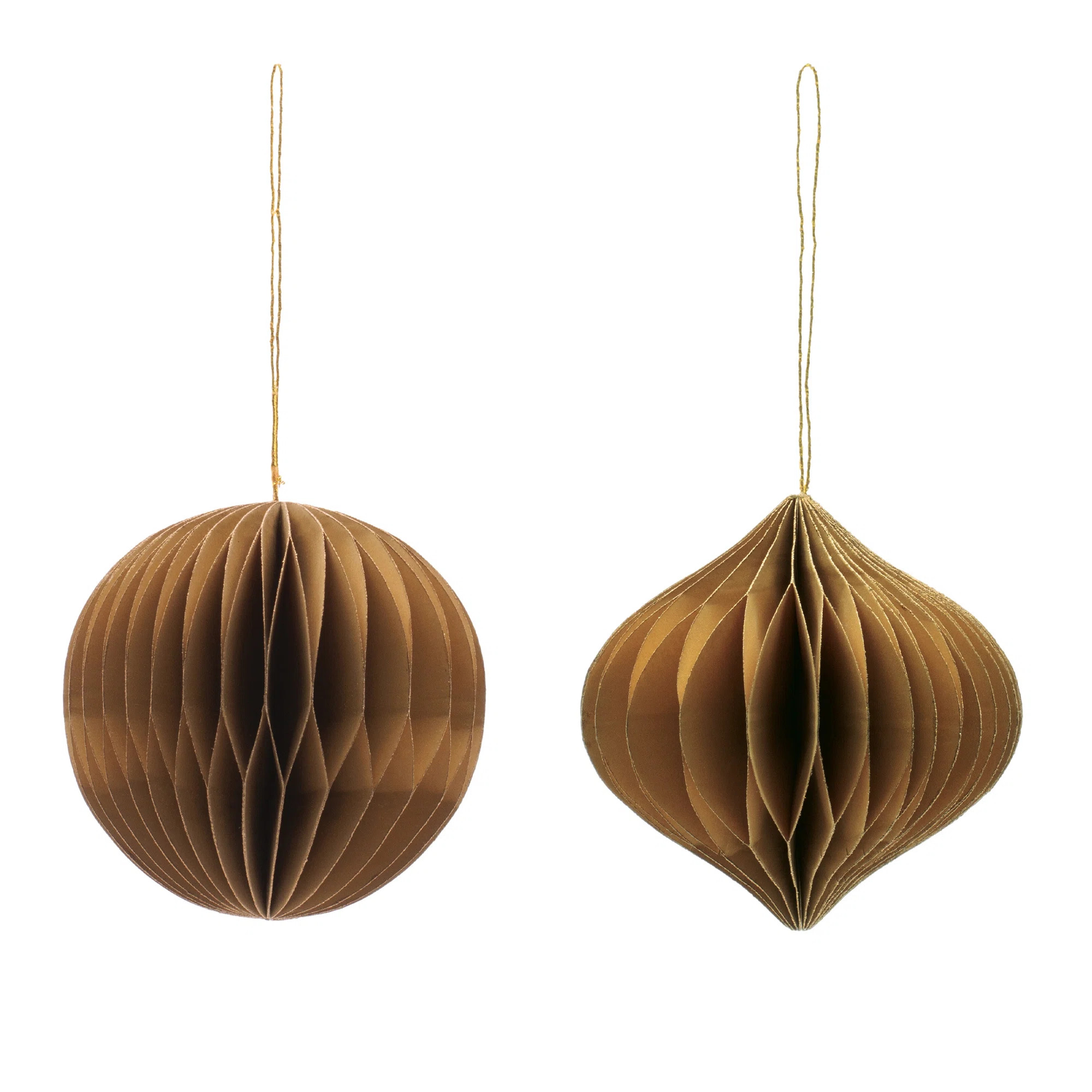 Round Paper Ornament Set of 12 | Wayfair North America