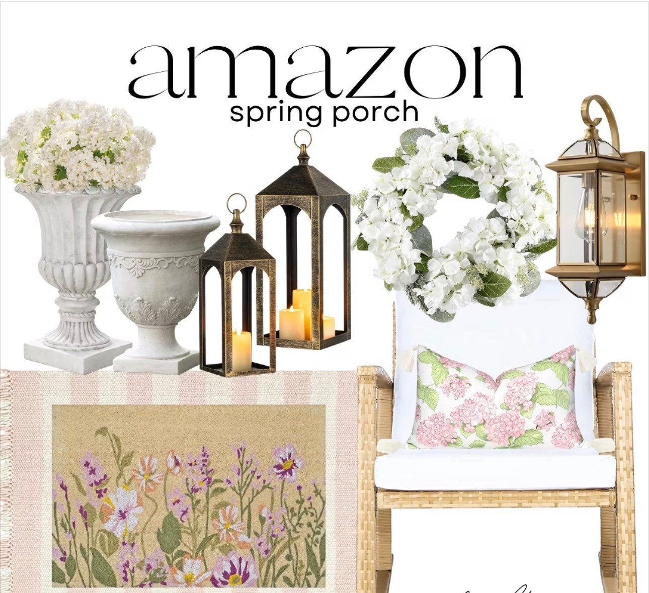 🌼 Amazon spring porch finds that instantly make the space feel fresh and welcoming. 🪻Shop my favorites for an easy seasonal refresh!

#LTKSaleAlert #LTKSeasonal #LTKHome