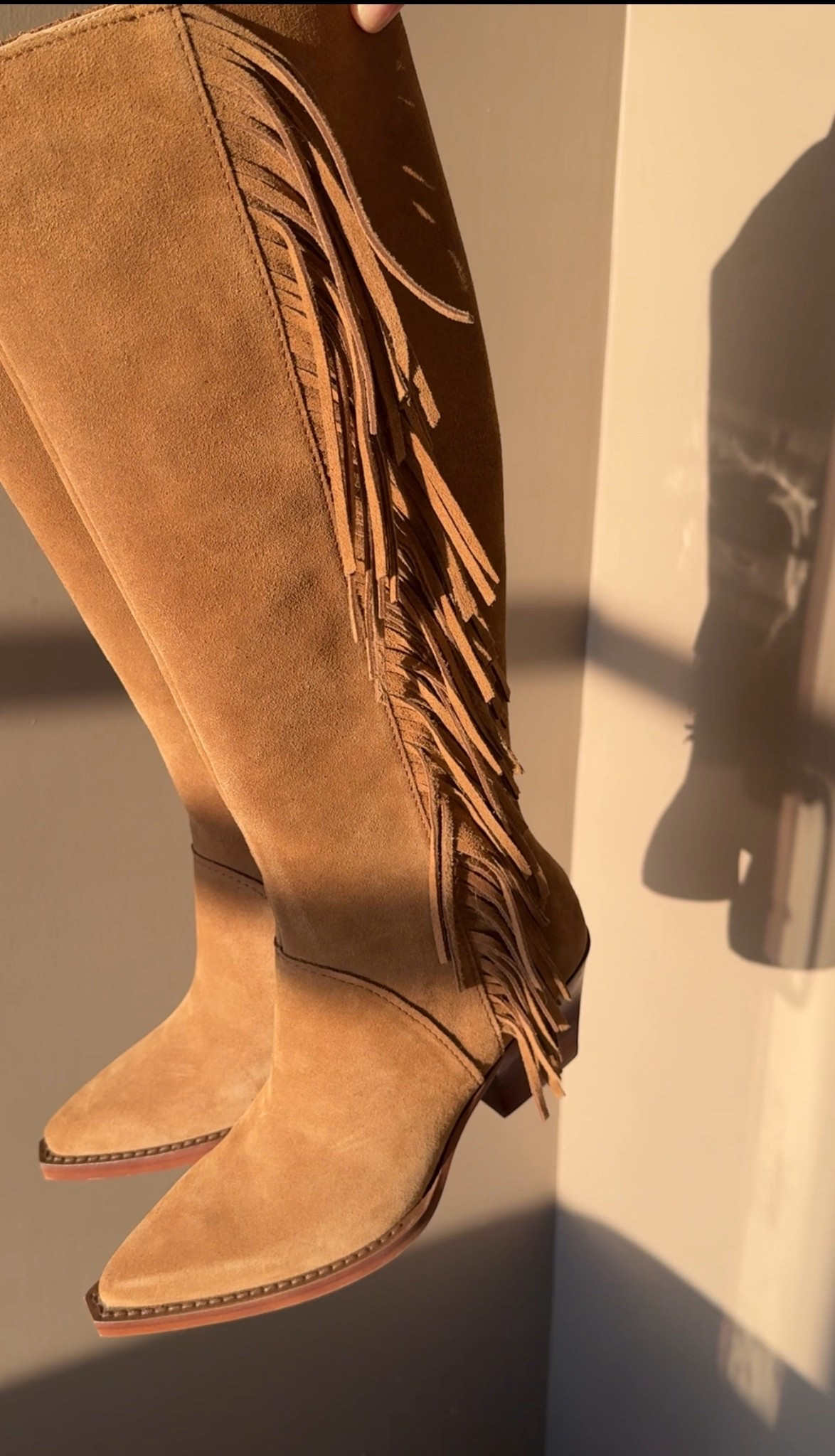 fringe suede boots 😍

a Nordstrom Anniversary Sale find 

size up a half size! 

#LTKShoeCrush #LTKSaleAlert