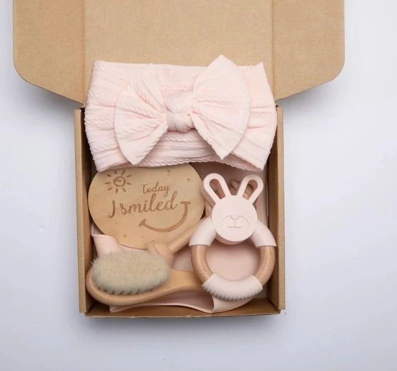 Newborn Baby Shower Gift Set  Welcome Baby Gift Box baby Boy | Etsy | Etsy (US)
