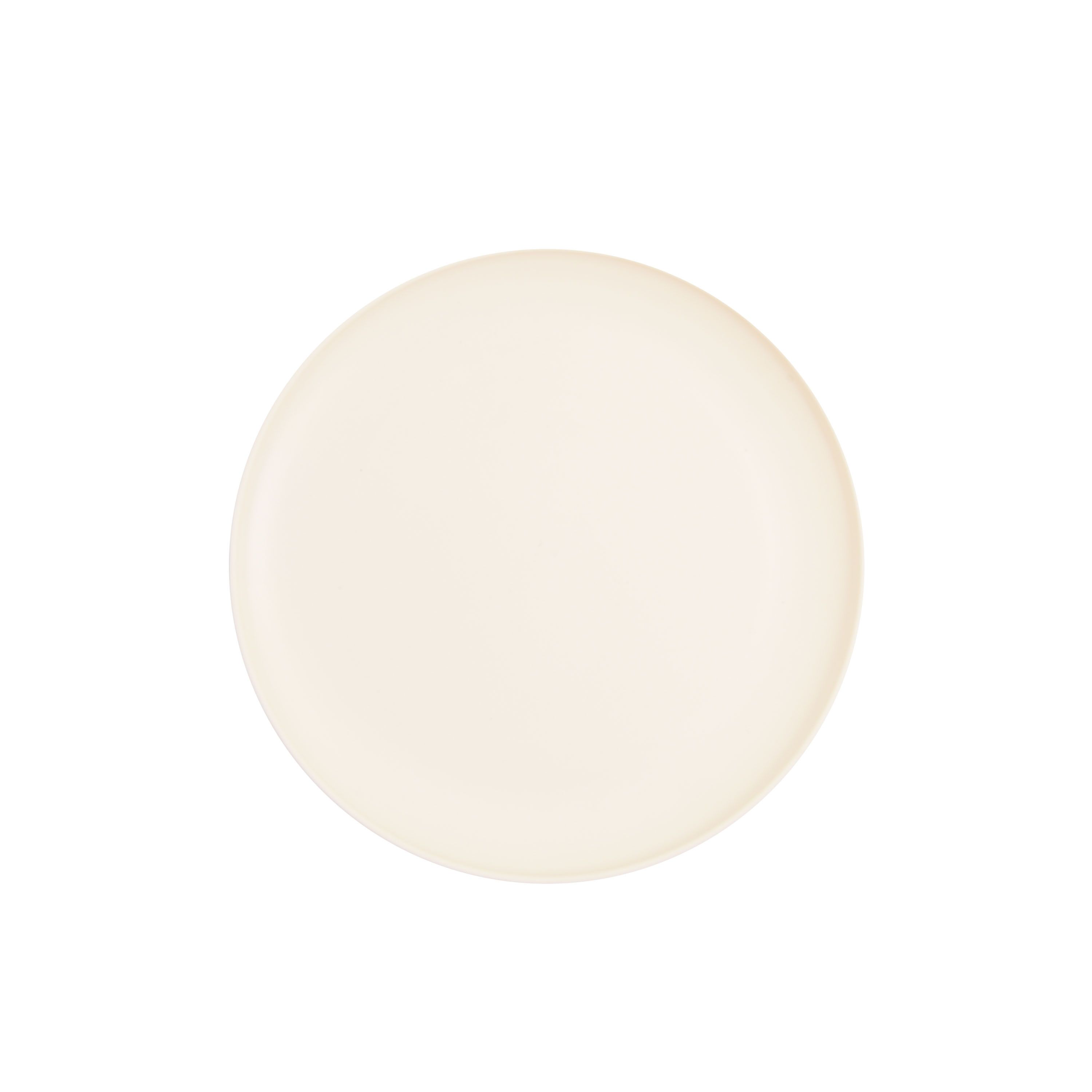 Mainstays Winter White 10.5-Inch Polypropylene Plate | Walmart (US)