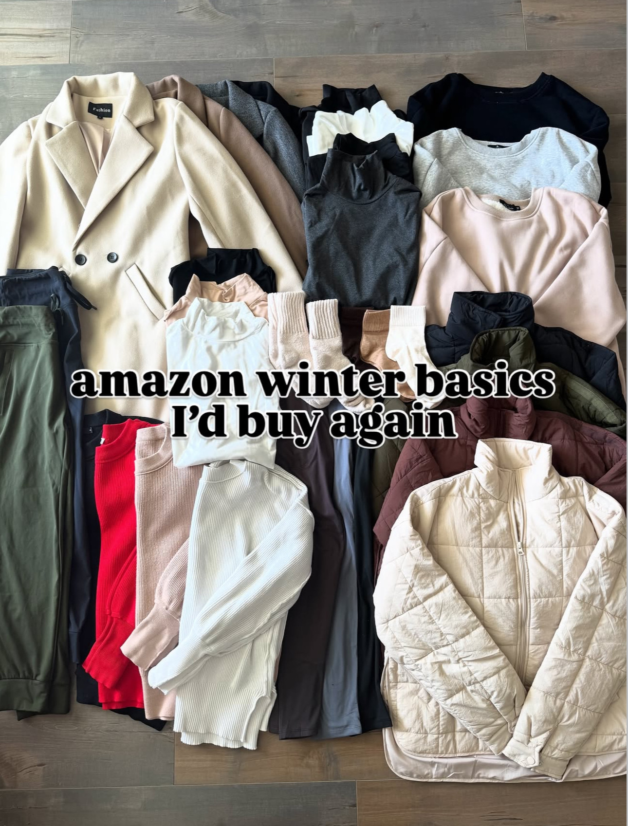 Amazon winter basics I'd buy again! Winter fashion, cold weather style, capsule wardrobe, affordable women's clothing, winter style, basics, staples, Amazon fashion. 

 #LTKSeasonal #LTKFindsUnder50 #LTKFindsUnder100