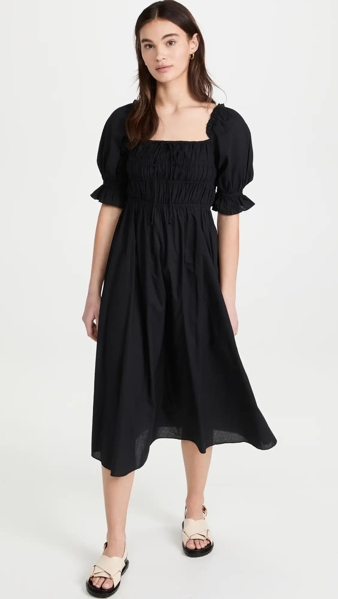 Playa Lucila Smocked Short Sleeve Dress | Shopbop | Shopbop