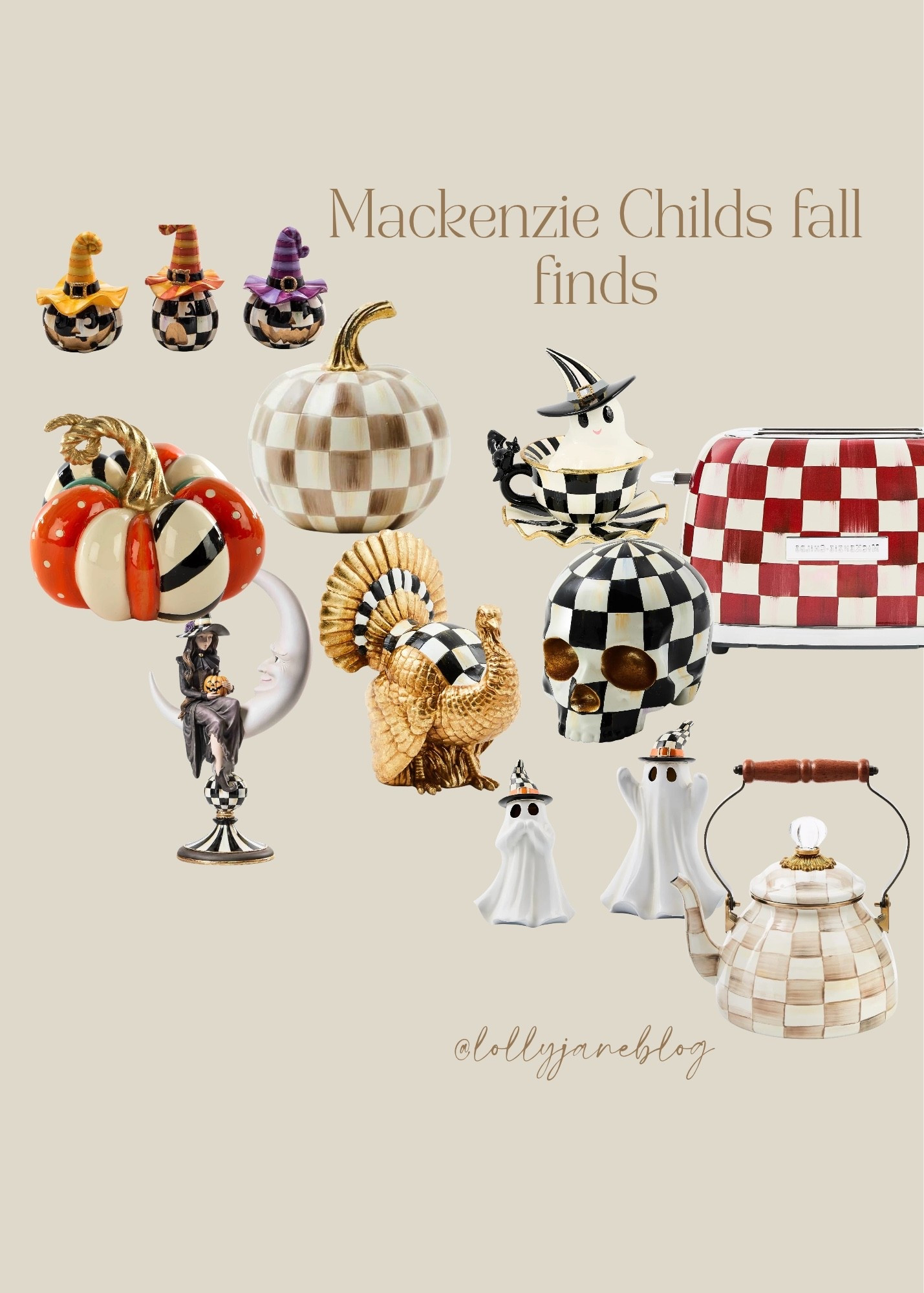 Mackenzie-Childs home decor is already the cutest, but their fall collection?! 🍂🤎 We are officially OBSESSED. 🎃✨ From the whimsical details to those cozy autumn touches, every piece is giving major fall magic. 🍁🕯️ Which one would you bring home?!

#LTKmomlife #LTKSeasonal #LTKHome