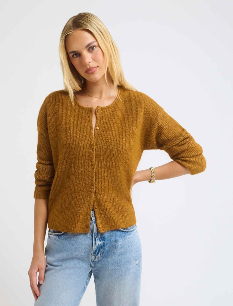 Newport Cardigan | Camel | Rumored
