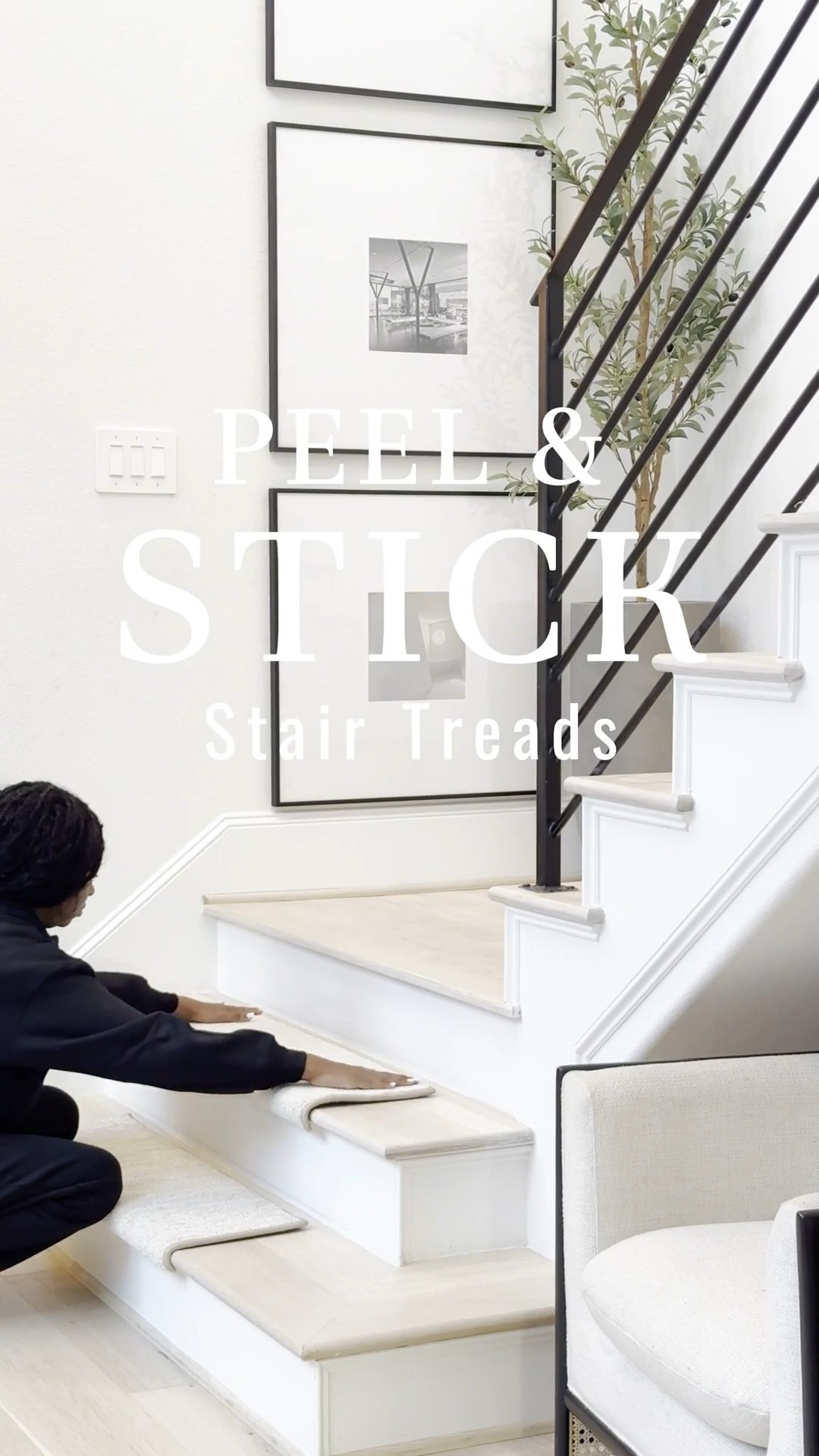 Total game changer! 🙌🏽 These stair treads give the flexibility of having removable carpet on your stairs. They are non slip and come in various colors and sizes. Mine are the 35" COTTONWOOD - style is Brindle. 

Product linked for easy purchase!

#LTKHome #LTKSaleAlert #LTKStyleTip