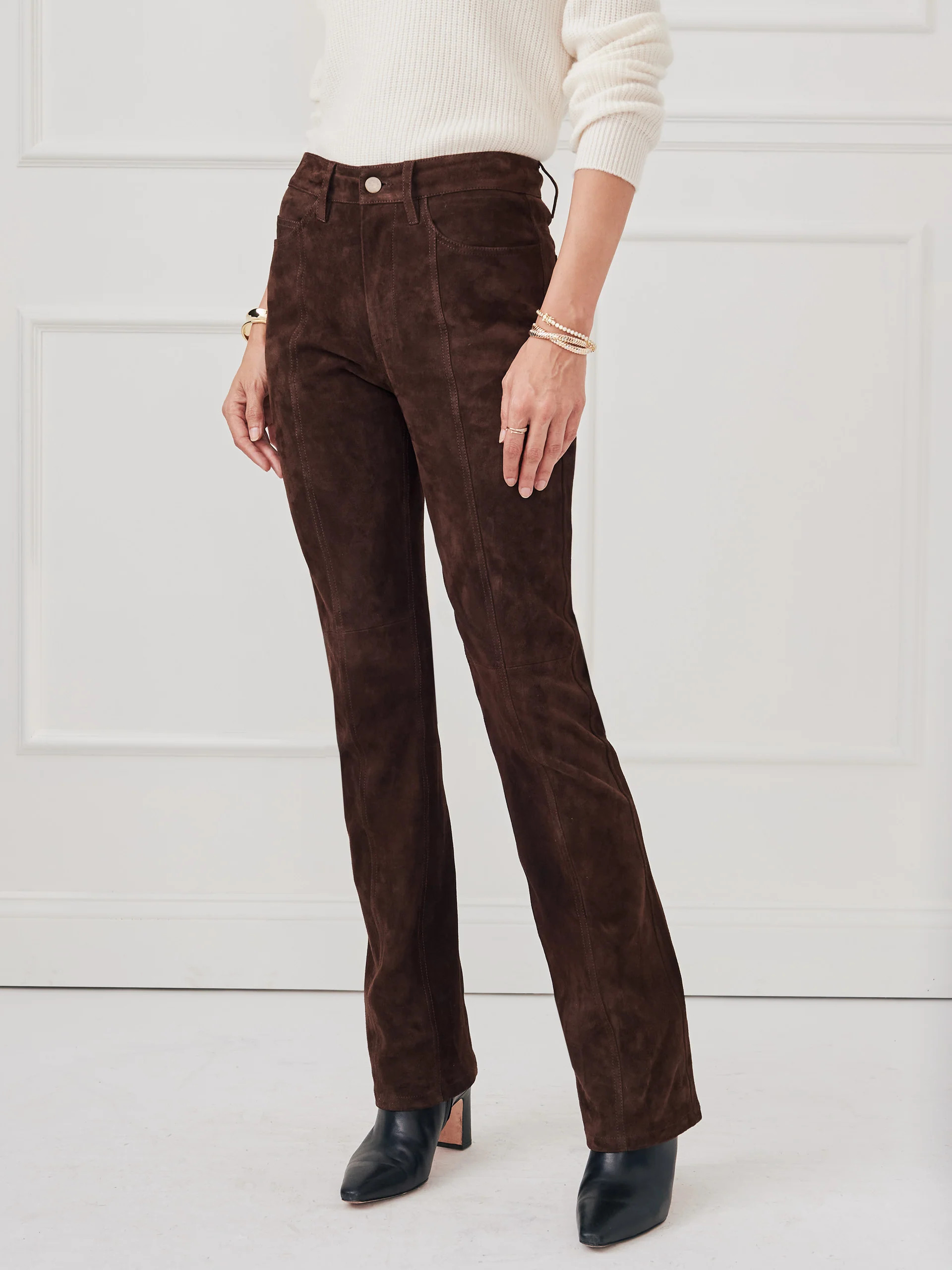 Clearwater Suede Pants | J.McLaughlin