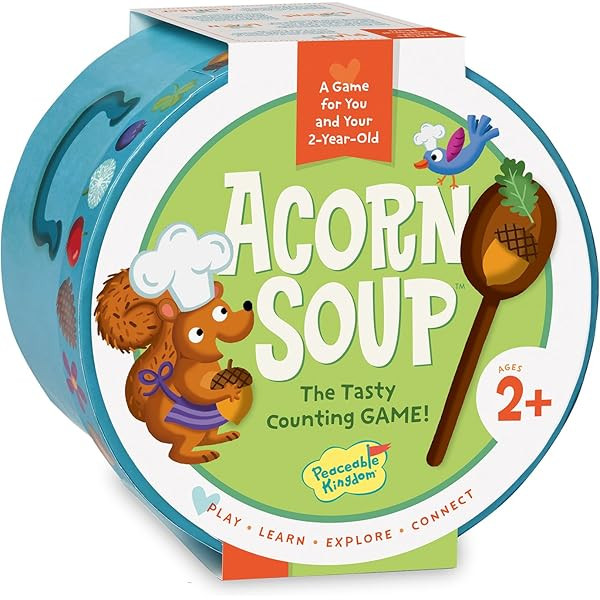 Peaceable Kingdom/Acorn Soup: A Game for You and Your 2-Year-Old | Amazon (US)