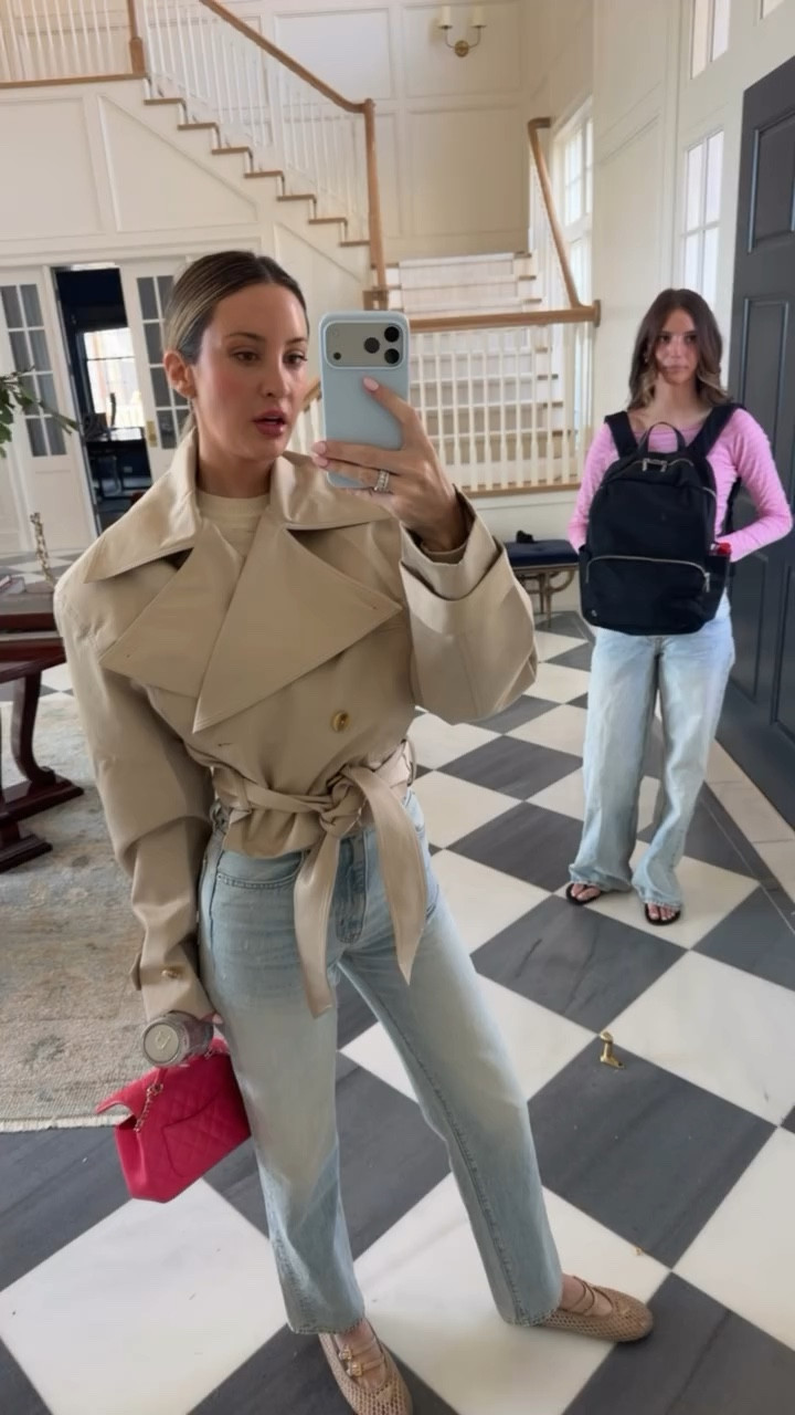 Today’s look! Obsessed with this new jacket! 

#LTKootd #LTKSeasonal #LTKgrwm