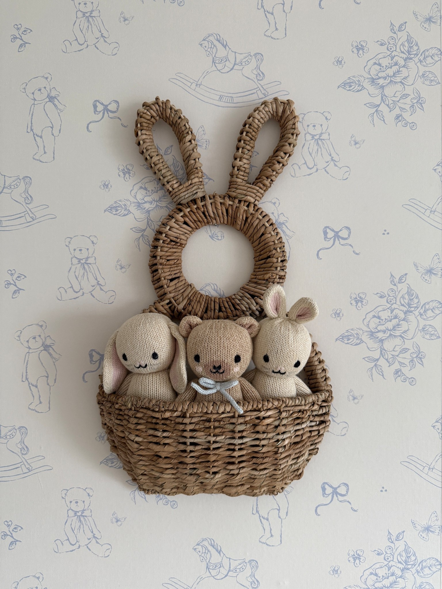 Cuddle and kind dolls, wallpaper and bunny basket 

#LTKKids #LTKBaby