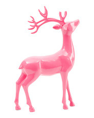 Resin Standing Reindeer Decor | Marshalls