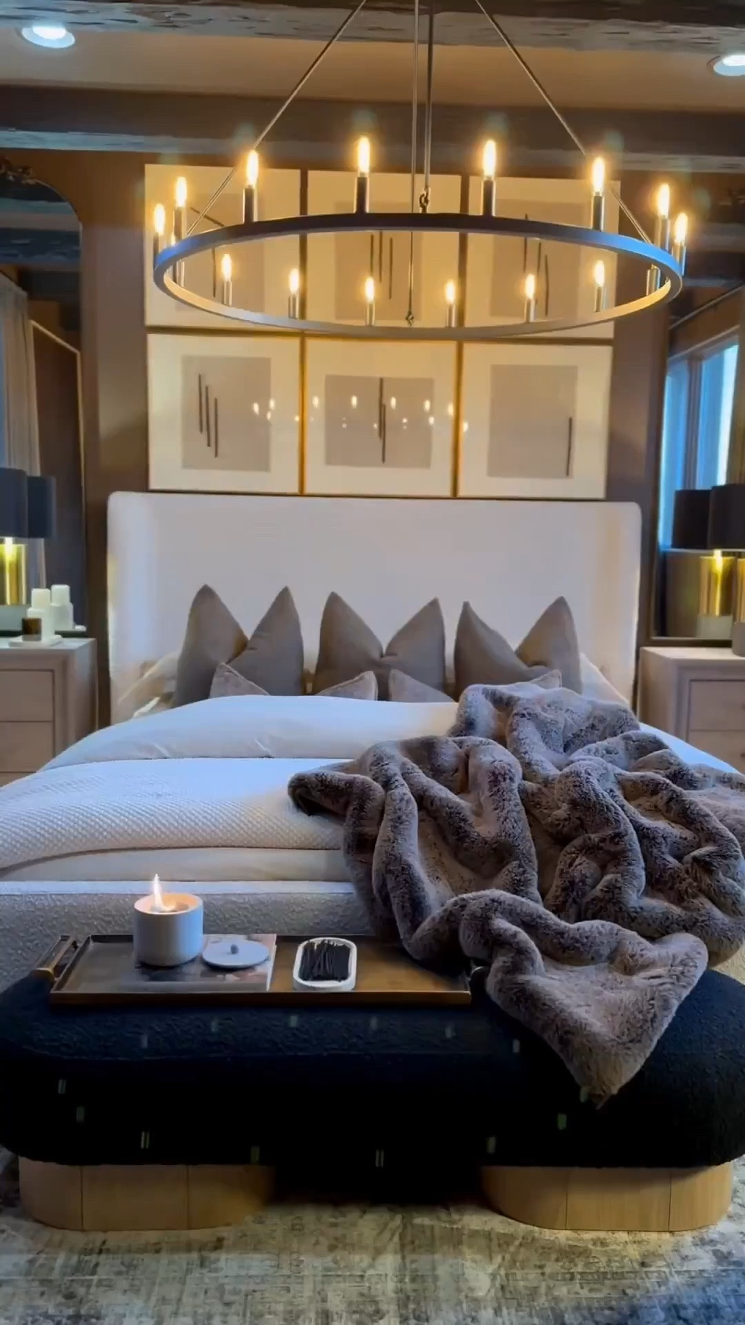 One of my very first RH inspired bedrooms, and it still has such a special place in my heart. I took my time curating each piece to make it feel elevated… and everything in here is from Amazon.

It just goes to show you can create a calm, moody, luxurious space without spending a fortune 🤍✨

Amazon home decor
 RH inspired bedroom
 Moody modern bedroom
 Affordable luxury home
 Bedroom decor ideas

Summerthompsonstyles 

#LTKSaleAlert #LTKHome