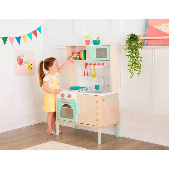 B. toys Wooden Play Kitchen - Mini Chef Kitchenette | Target