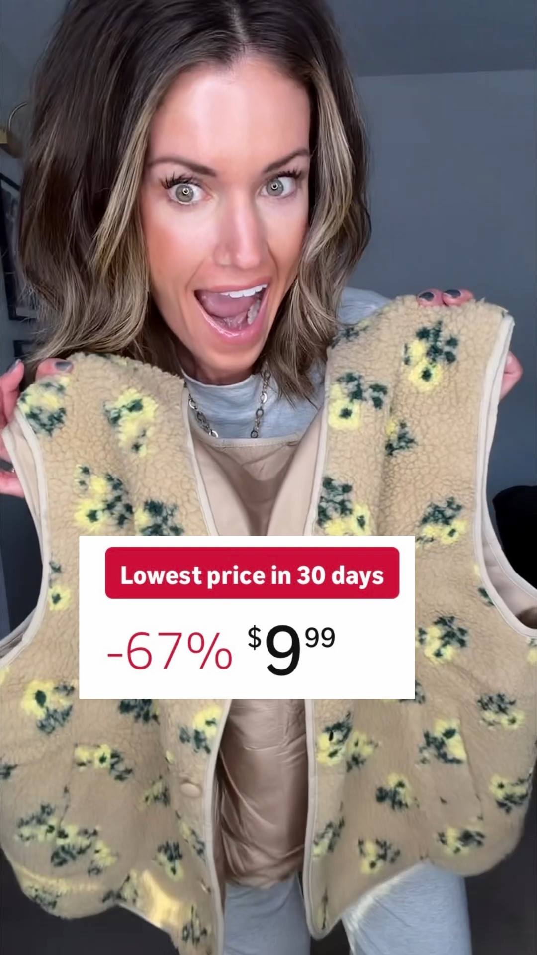 The cutest vest now down to $9.99!! I want all the colors. 
Set/medium
Vest / medium (could have done small)


#LTKSaleAlert #LTKSeasonal