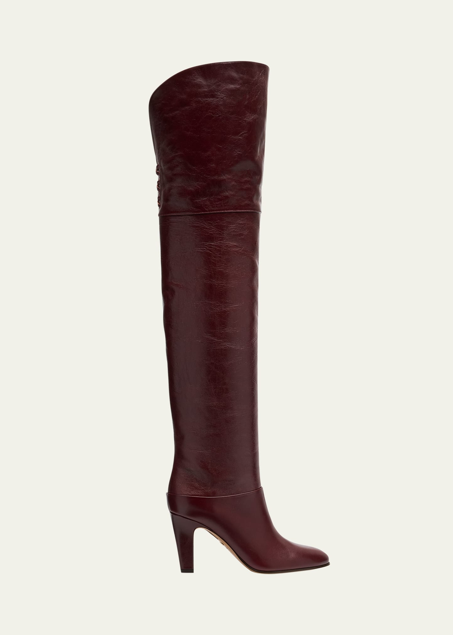 Chloe Eve Leather Over-The-Knee Boots | Bergdorf Goodman