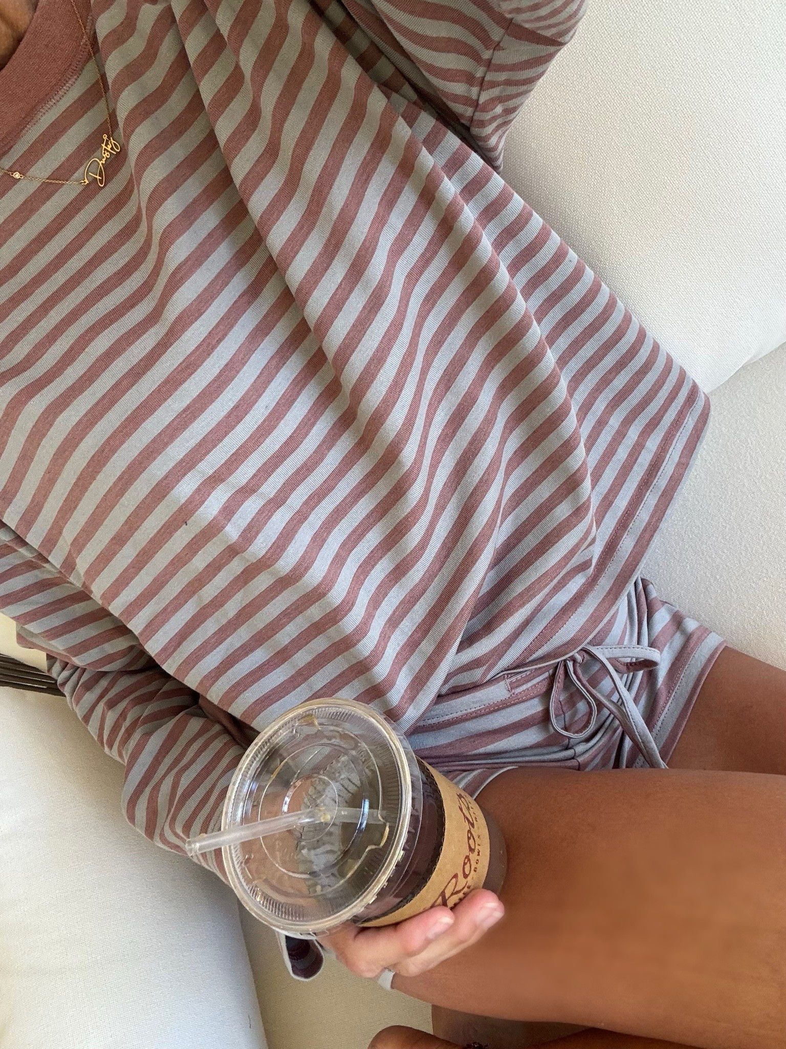 Post yoga deck chill at the beach with iced coffee in hand…the perfect morning 🤍

#LTKootd #LTKdayinmylife