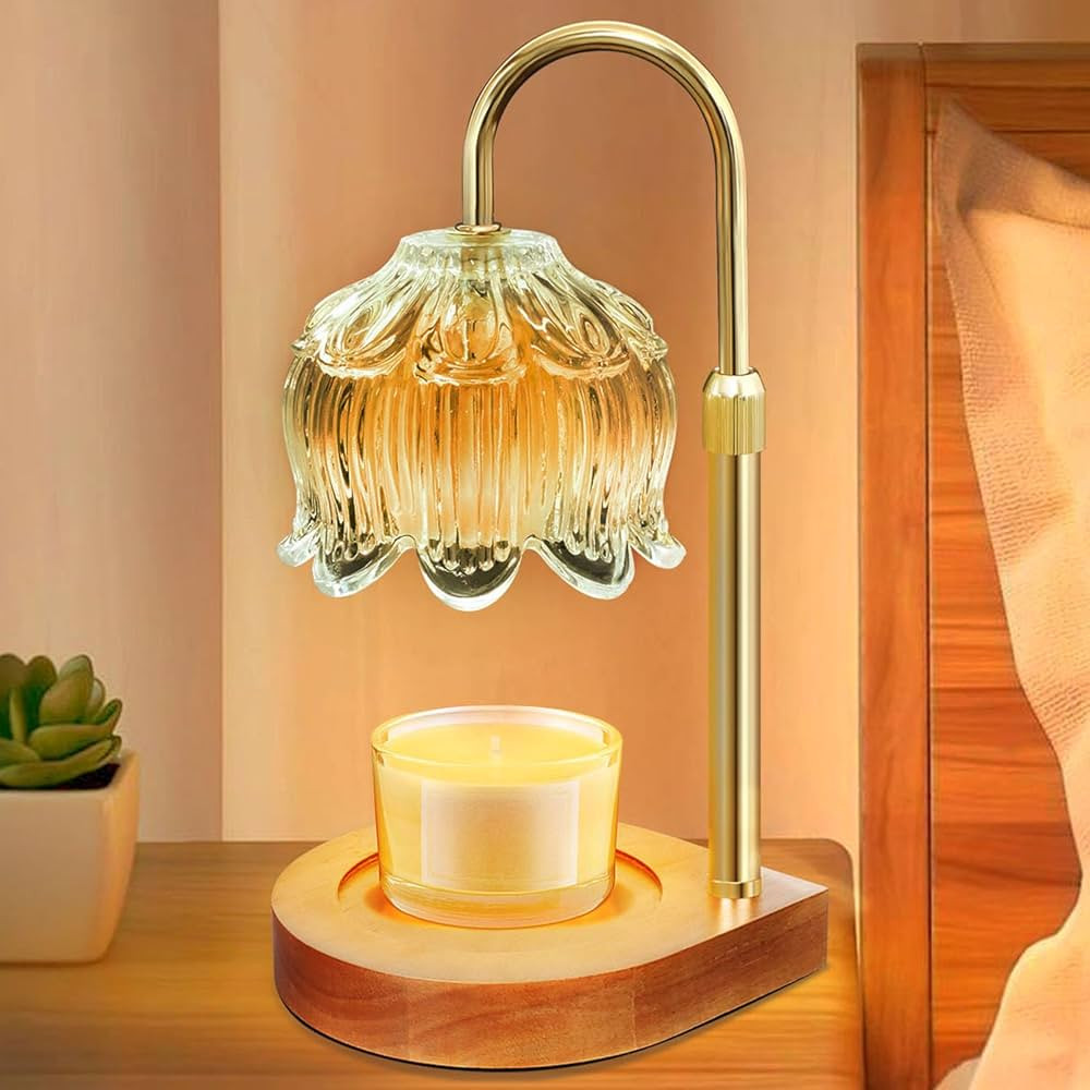 Electric Lamp Candle Warmer with Timer - Dimmable Candle Warmer Lamp, Best Housewarming Gifts 202... | Amazon (US)