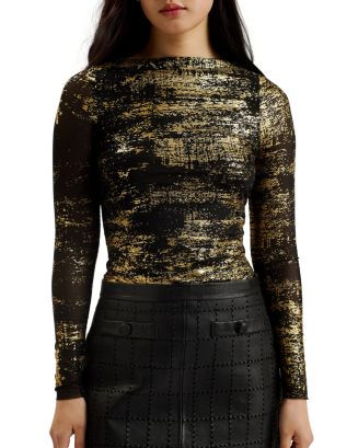 Ted Baker Karenha Mesh Top  | Bloomingdale's Women | Bloomingdale's (US)