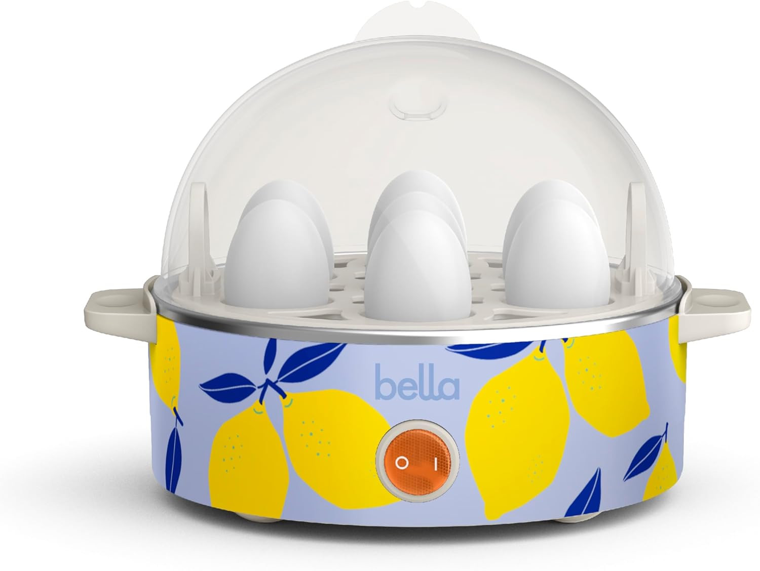 BELLA 7-Egg Electric Cooker with Auto Shut-Off – Fast Boil, Poach & Omelet Maker (Blue Lemon Dr... | Amazon (US)