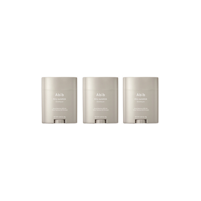 Abib Airy Sunstick Smoothing Bar SPF50+ PA++++ - 23g (3ea) Set | Stylevana