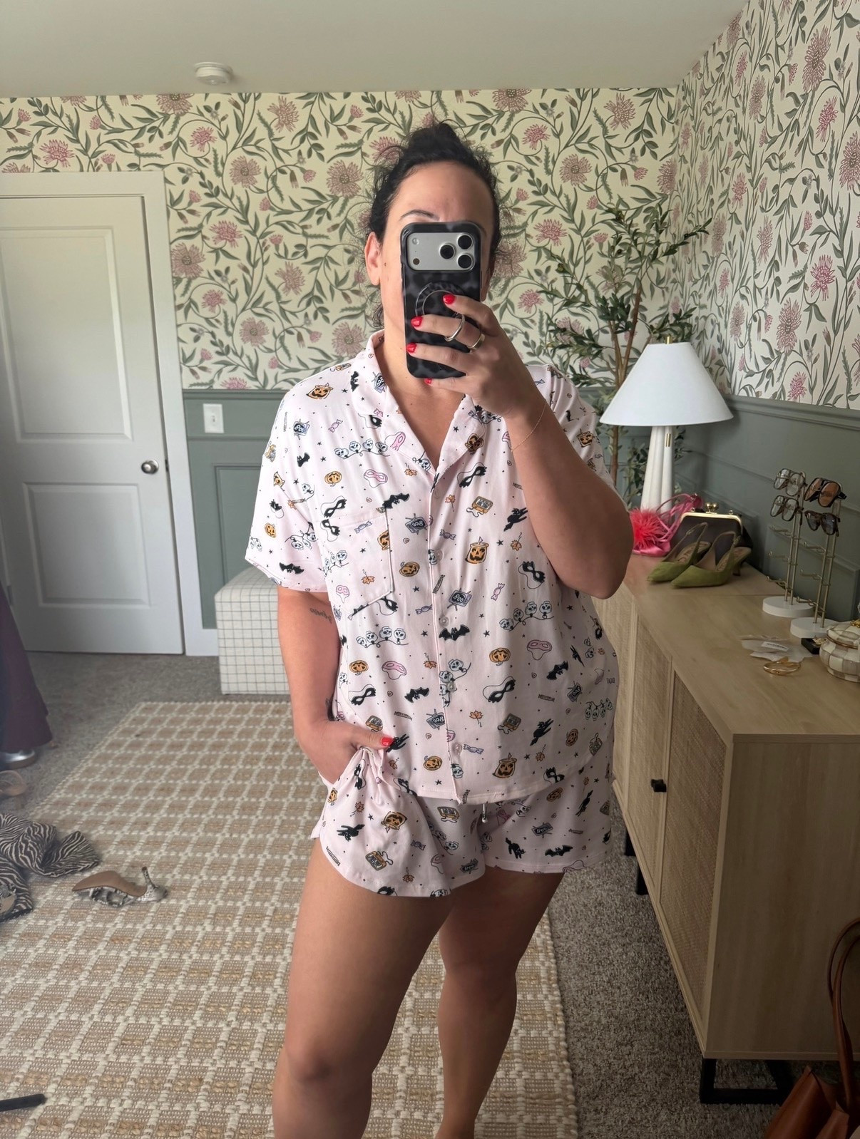These Halloween PJs from Walmart are too cute to pass up. Perfect for cozy nights in all October long!

#LTKSeasonal #LTKMidsize #LTKootd