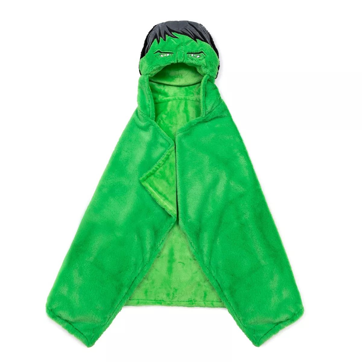 Marvel Hulk Kids' Hooded Blanket Green | Target