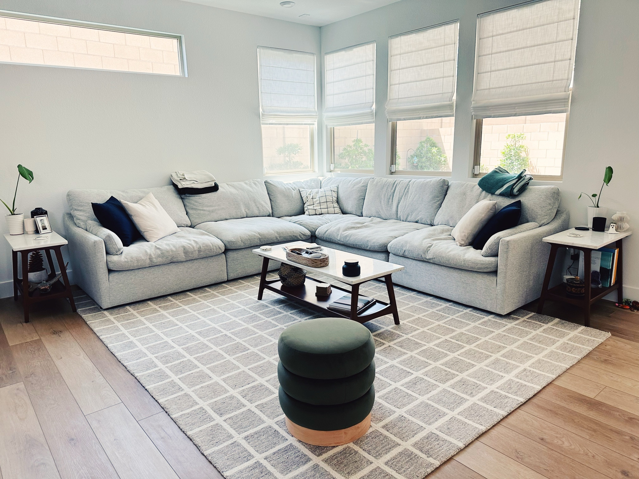 The most comfortable room in the house, still coming together but feeling more and more homey  

#LTKHome