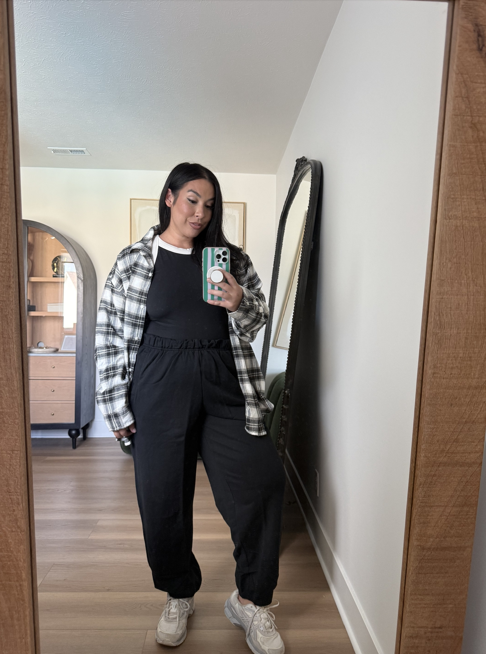 Flannel button down tops are going to be huge this fall, and this one is so soft!

Top: XL
Shirt: XL
Pants: L Long

aerie, casual outfits, cozy outfits, fall outfits, mid size outfit ideas for fall, affordable outfits, travel outfit idea, plaid shirts, flannel shirts for fall, fall trends 

 #LTKootd #LTKSeasonal #LTKMidsize