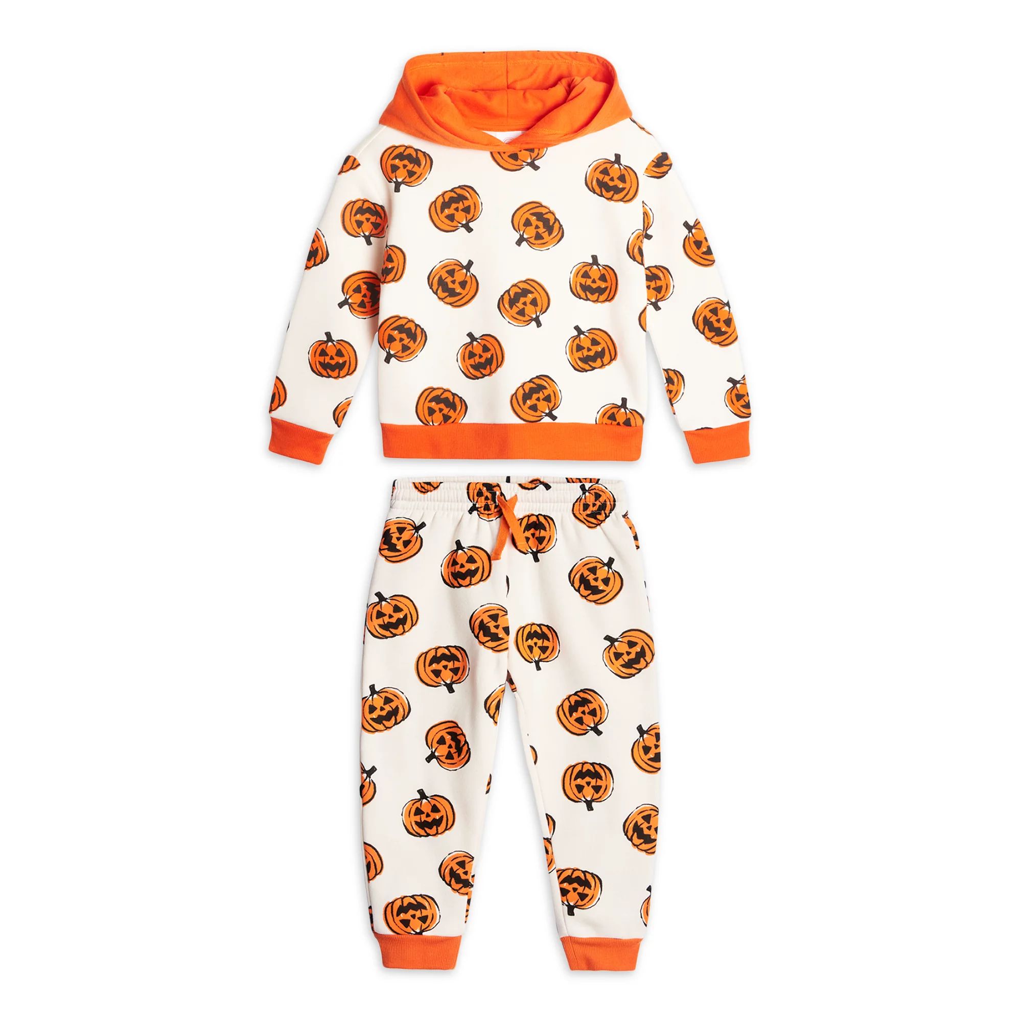 Wonder Nation Toddler Unisex Halloween Fleece Outfit Set, Sizes 2T-5T - Walmart.com | Walmart (US)