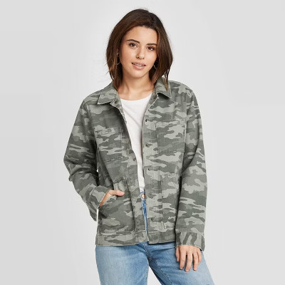 Women's Long Sleeve Chore Jacket - Universal Thread™ | Target