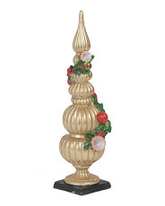 MARTHA STEWART
40in Outdoor Safe Holly Garland Finial Decor
$59.99 Compare At $83 
help | Marshalls