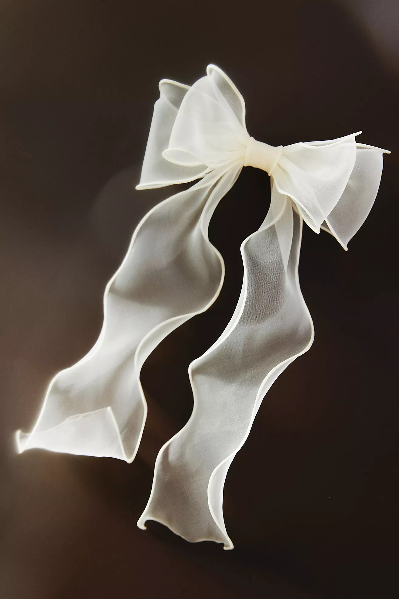 Wavy Chiffon Bow | Anthropologie (US)