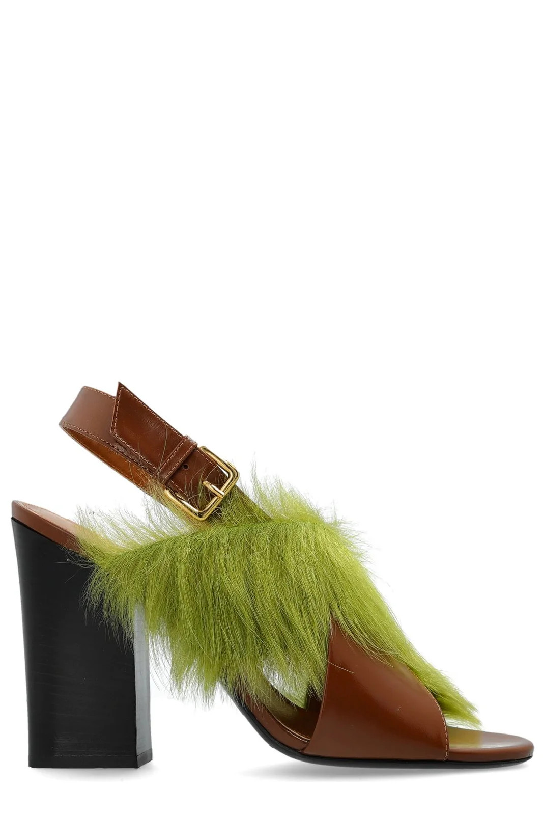 Marni Block-Heeled Slingback Sandals | Cettire Global