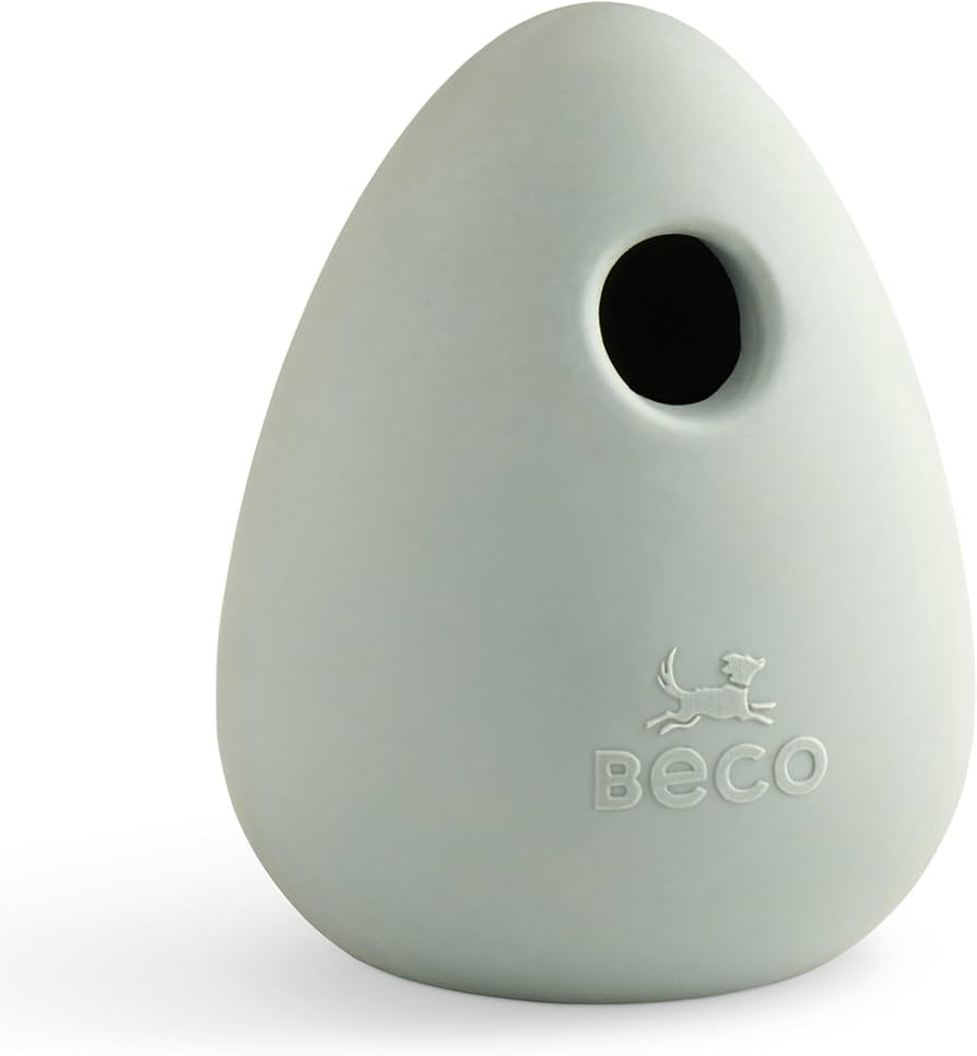 Beco Dog Toy - Natural Rubber Boredom Buster Enrichment Toy, Treat Ball - Green | Amazon (UK)