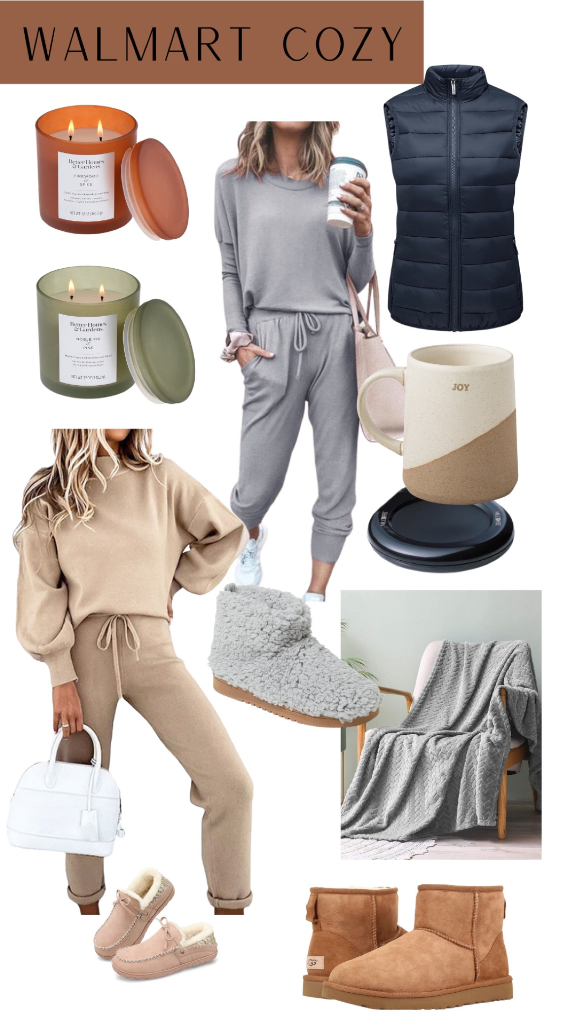 Walmart cozy. Walmart casual. Cozy wear.  Cozy day wear. Lounge wear. Winter. Gift giving 

#LTKHoliday #LTKSeasonal #LTKbeauty