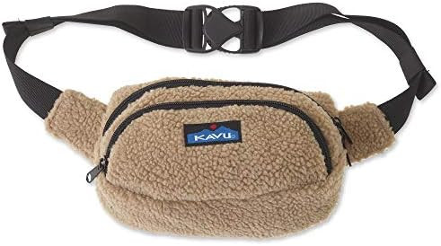 KAVU Fleece Spectator Belt Bag for Men & Women Hip Sherpa Fanny Pack | Amazon (US)