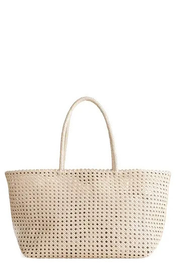 Madewell The Handwoven Cane Tote in Alabaster at Nordstrom Rack | Nordstrom Rack