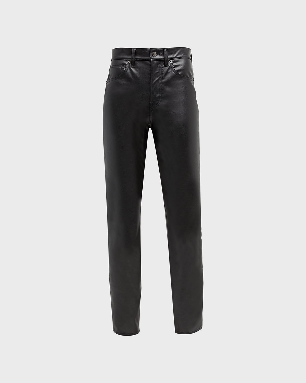 Maera High-Rise Skinny Faux-Leather Pants | Neiman Marcus