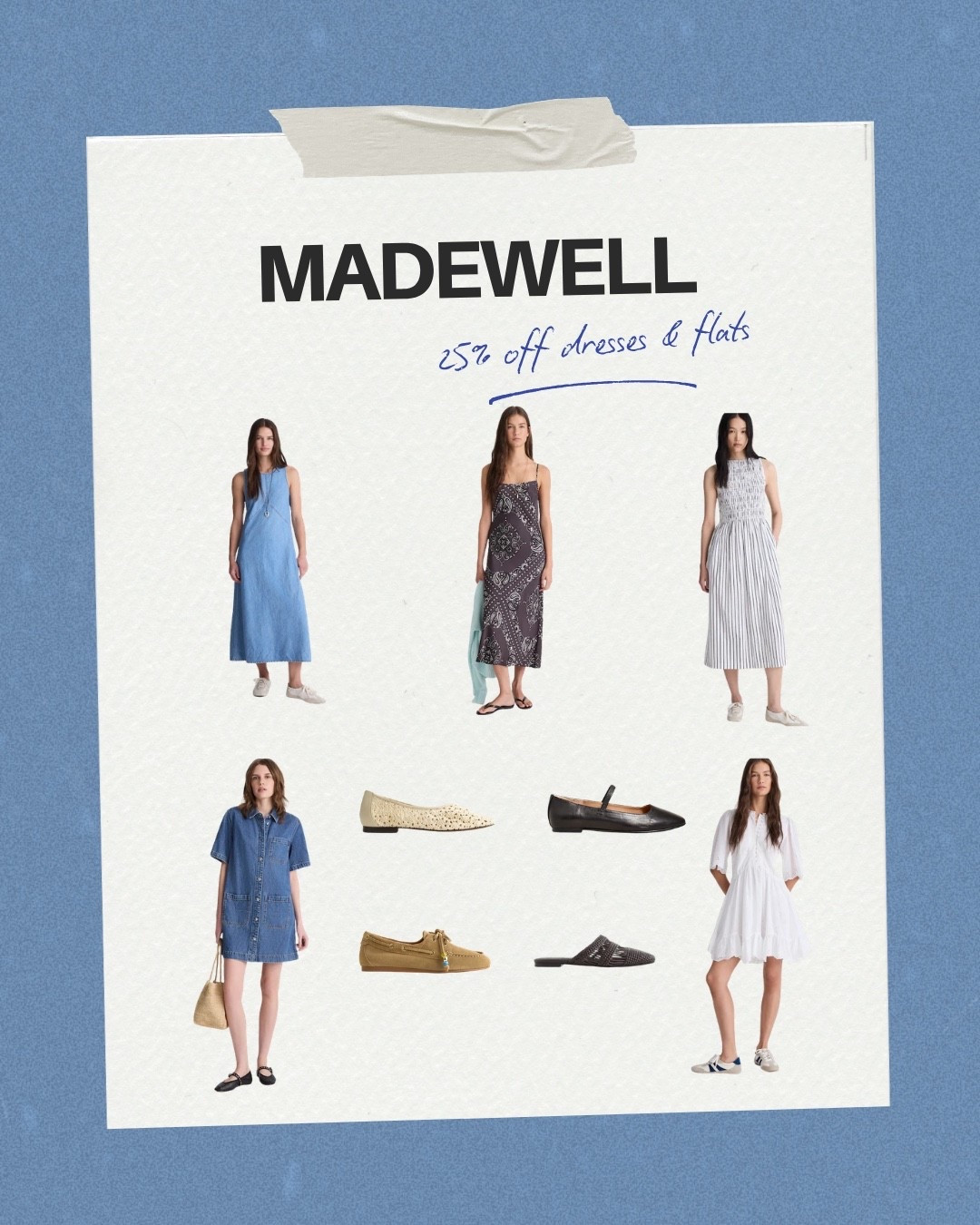 Spring is in the air! Madewell just launched a dresses and flats sale! 25% off with code FRESH! 🩵

#LTKPetite #LTKSaleAlert #LTKSeasonal