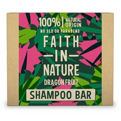 Faith in Nature Bar Dragon Fruit Shampoo Bar - 3oz | Target