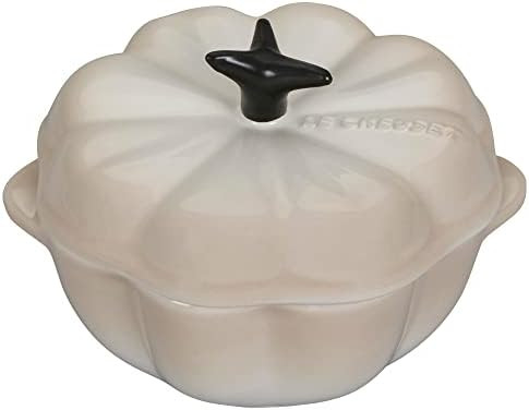 Le Creuset Petite Pumpkin Cocotte, 12 oz, Meringue | Amazon (US)