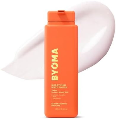 BYOMA Smoothing Body Polish - For Breakouts & Textured Skin - Exfoliating Body Scrub with PHA & P... | Amazon (US)